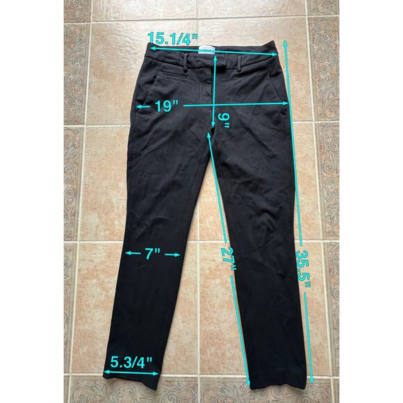 DONDUP  Women size 28 - US(10)  black  Pants DP066 JSE 108D‎ - Picture 2 of 10